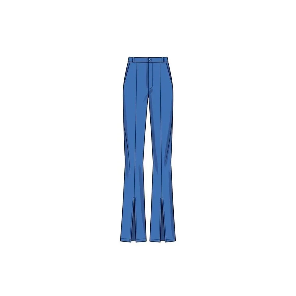 Simplicity S9689 Sewing‎ Pattern Misses Vest Tailored Pants Sizes 20W-28W Plus